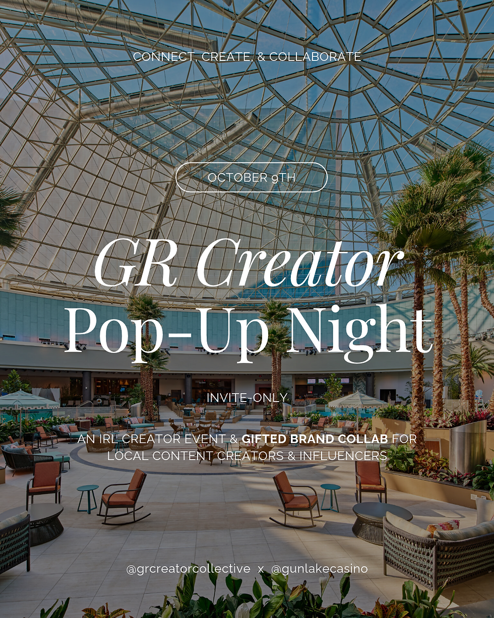 GR Creator Pop-Up Night