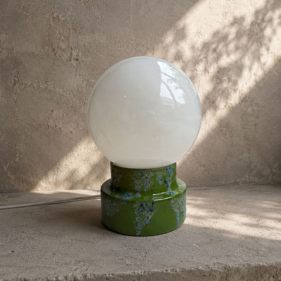 Miniatura: Lámpara Globo Piedra