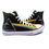 Thumbnail: Pink Floyd Dark Side Of The Moon Fan Art Custom Hand Made High Top Converse
