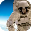 Astronaut Floating in Space