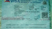 Pakistani Client in Guangzhou Obtained Philippines Visa
