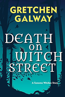 Cover design Death on Witch Street