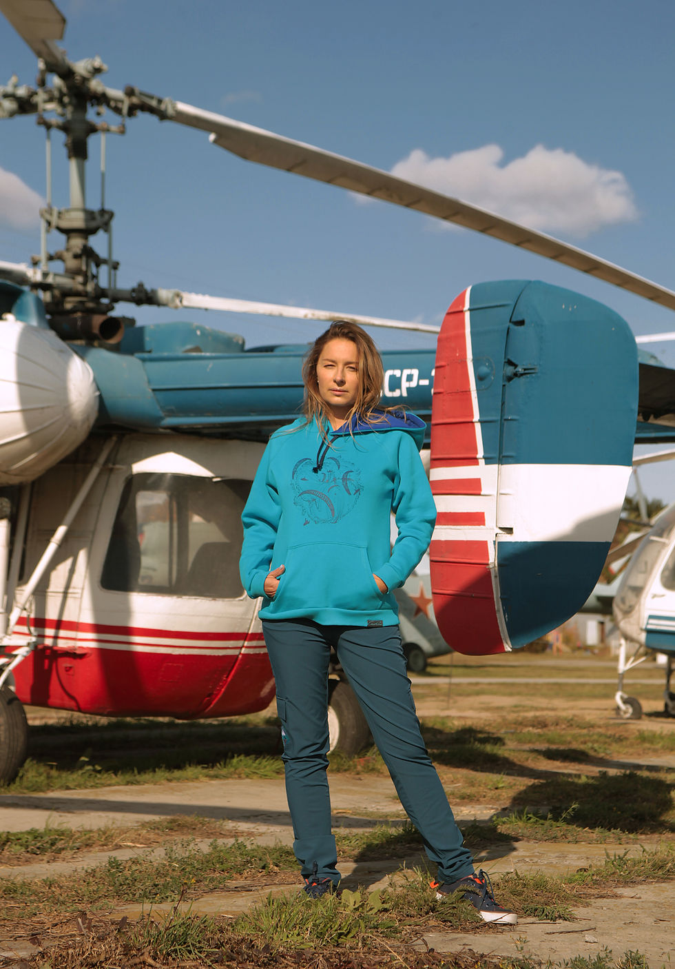 Thumbnail: Blue Hoodie "Paragliding World's"