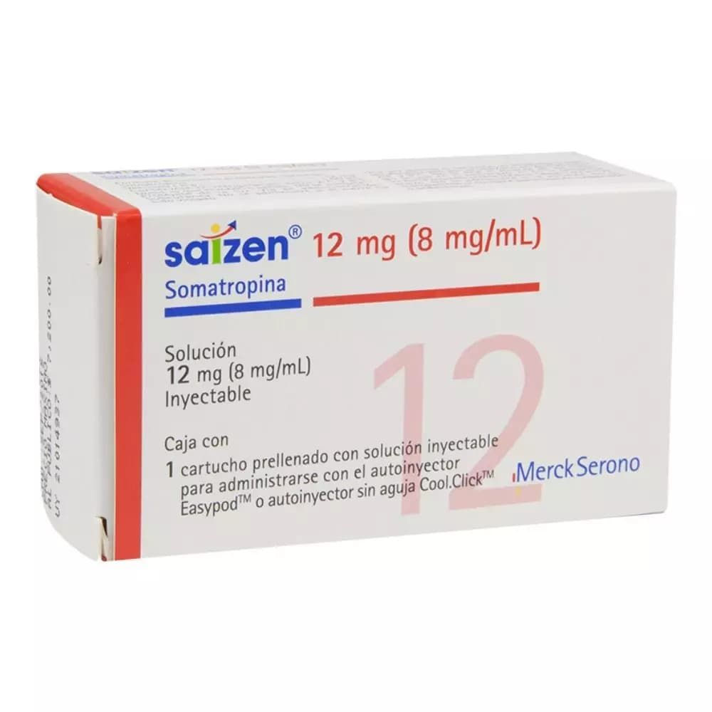 Saizen 36UI injection 1 Piece Box Somatropin 12 mg