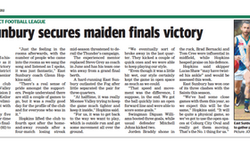 East Sunbury secures maiden finals victory