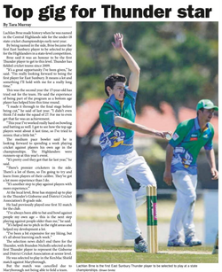 Top gig for Thunder star - Star Weekly