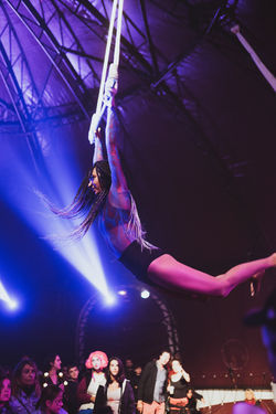 Electronic Circus 2022 sous l'Amarante - Crédit photo Lila Azeu