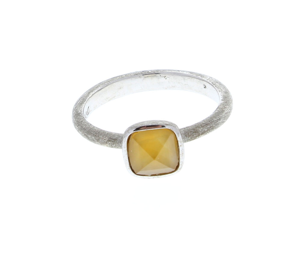 Thumbnail: Pyramid Cut Citrine Ring