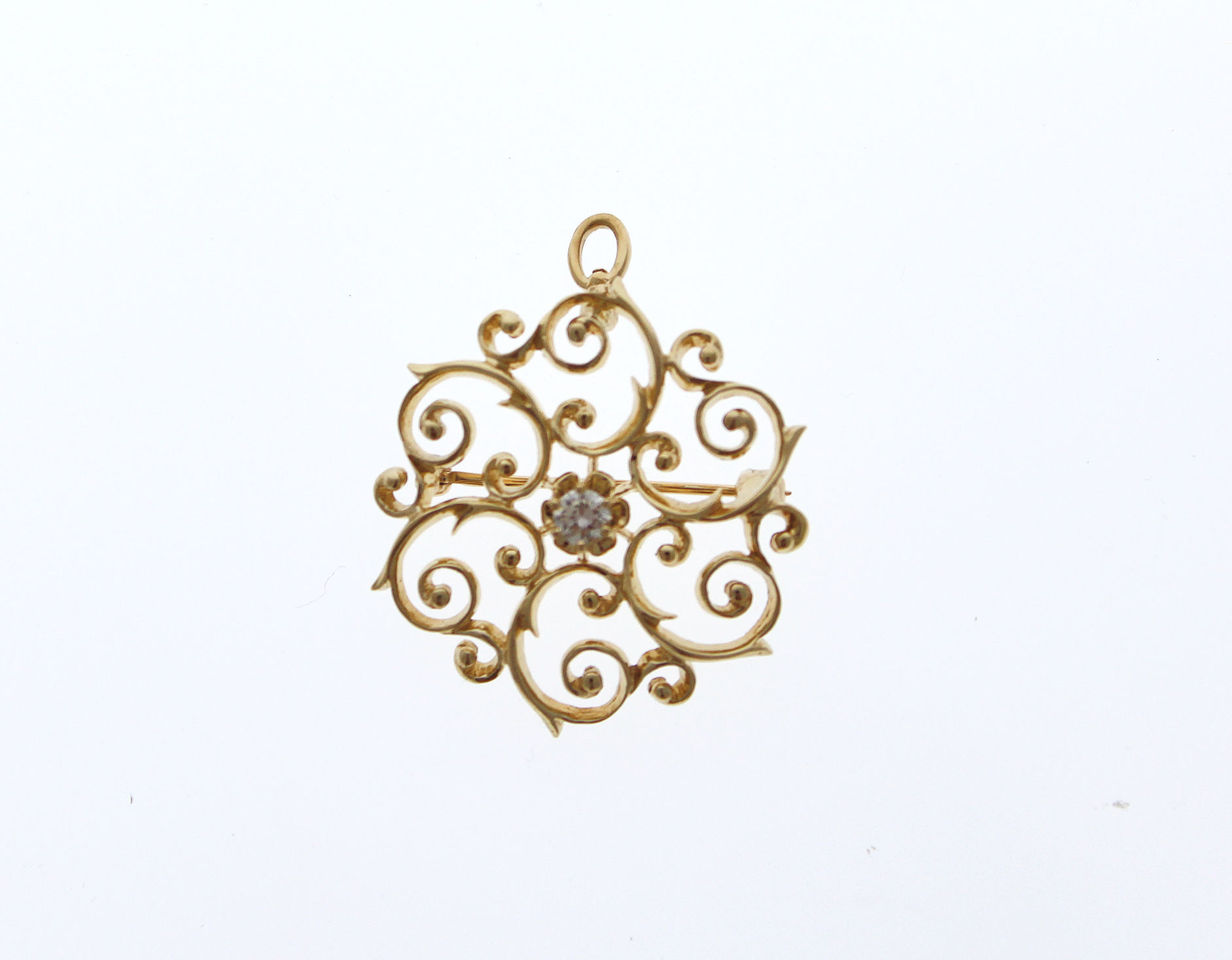 Diamond Pendant/Brooch