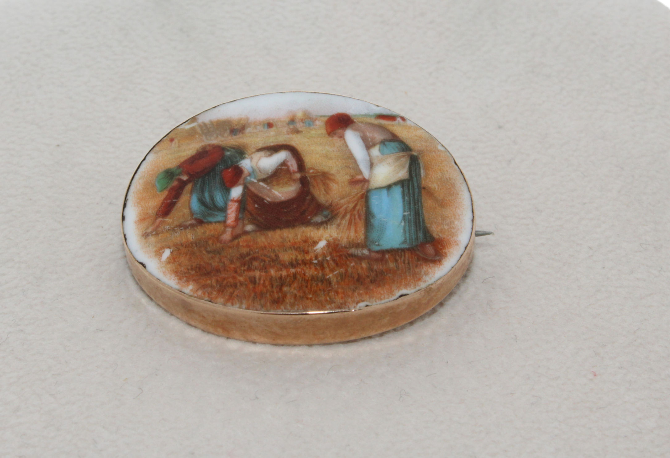 Porcelain Brooch