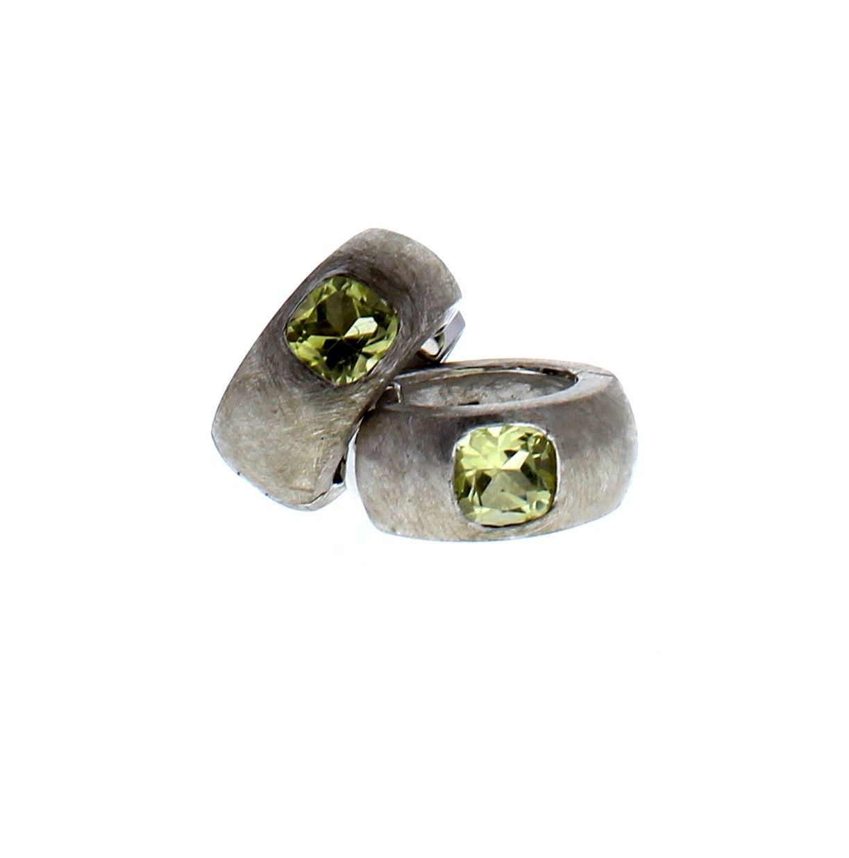 Lemon Quartz Huggie Hoops