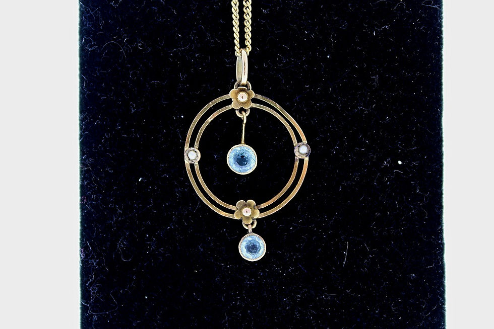 Thumbnail: Paste and Pearl Necklace