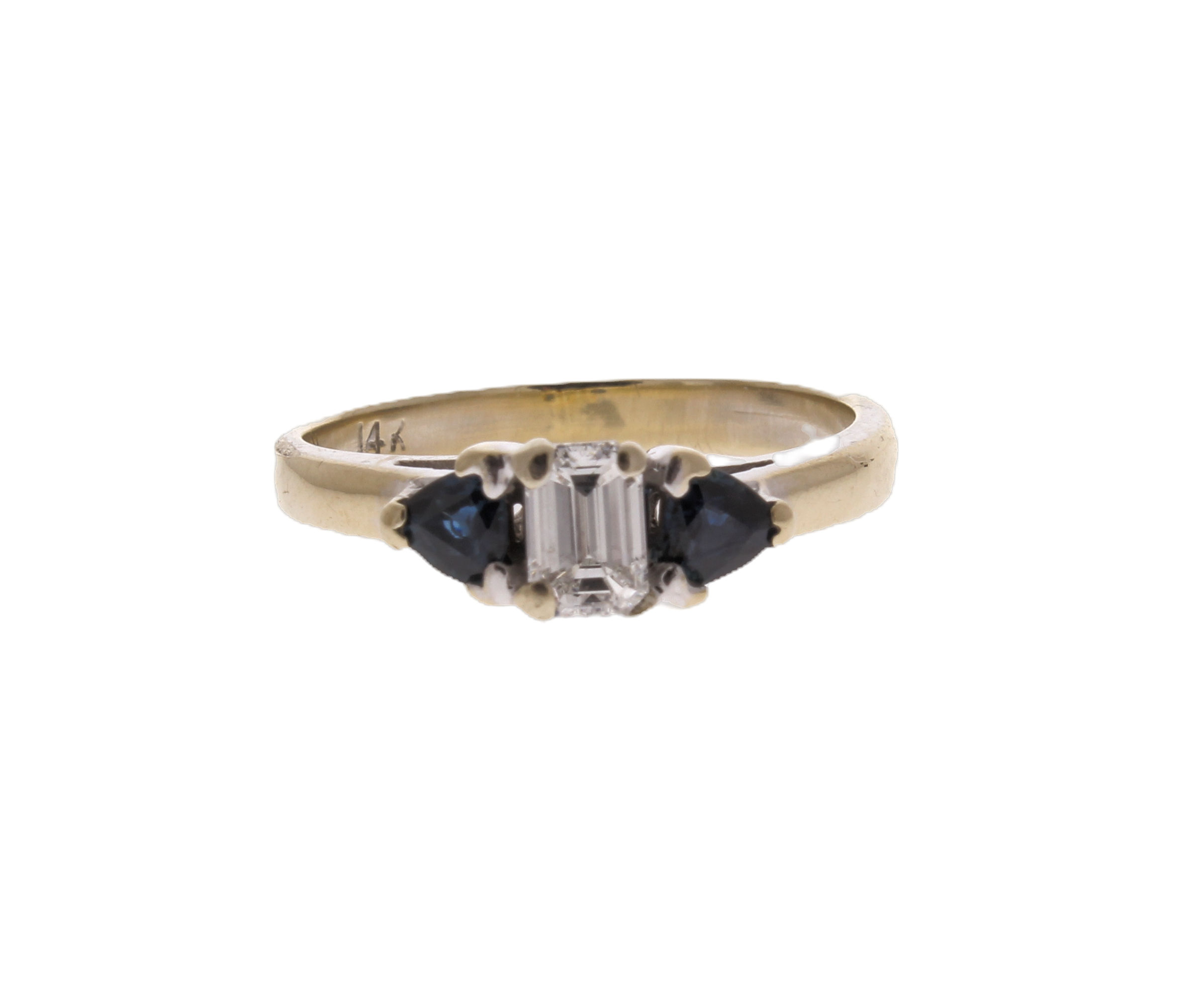 Diamond and Sapphire Ring
