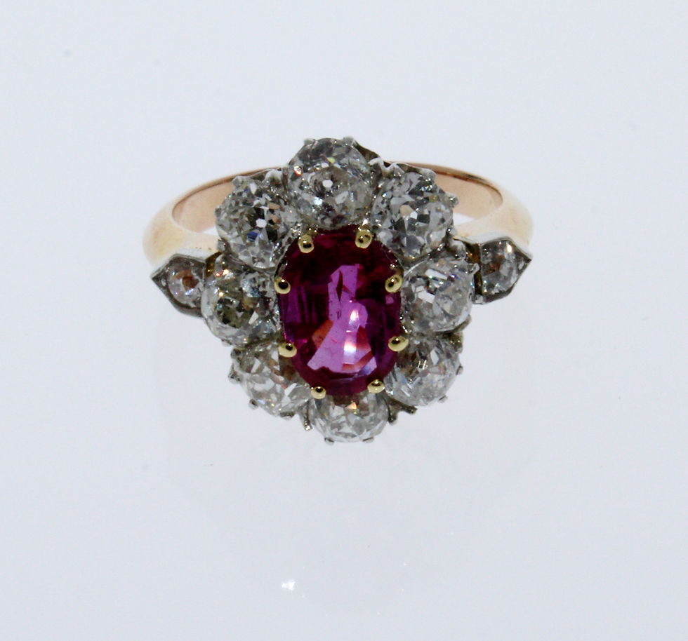 Thumbnail: Ruby and Diamond Ring