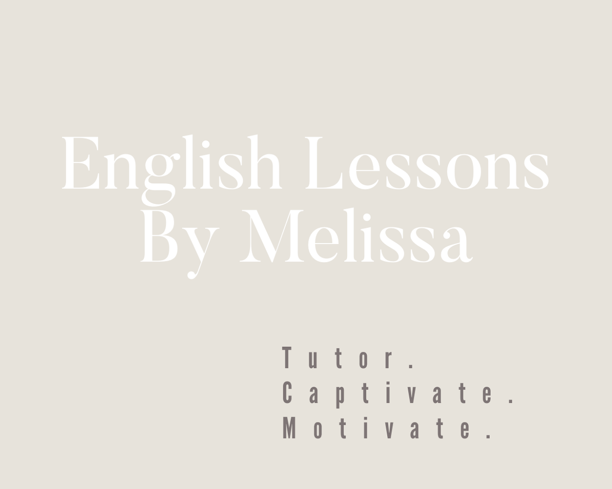 Melissa L. background