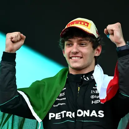 Kimi Antonelli, a un paso de la gloria: podría coronarse campeón de F1 en Austin