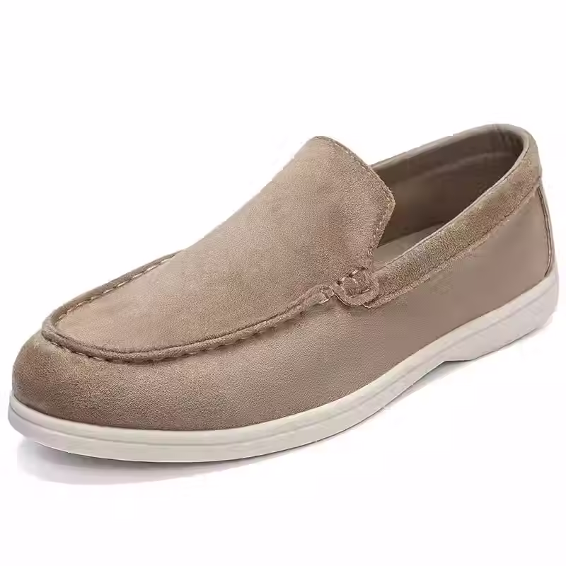 Thumbnail: Men's Classic Suede Loafers – Comfortable Casual Shoes