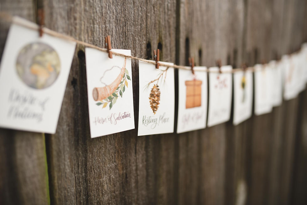 Thumbnail: Names of God Advent Calendar