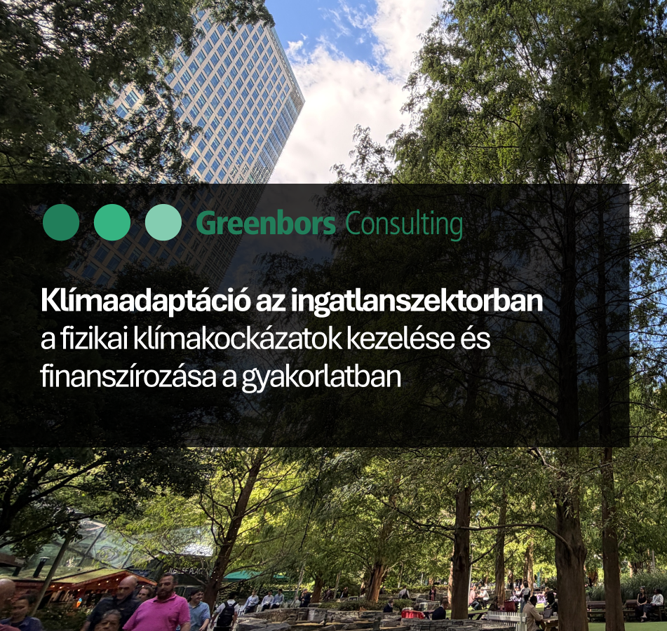 Greenbors Üzleti Reggeli: Klímaadaptáció az ingatlanszektorban