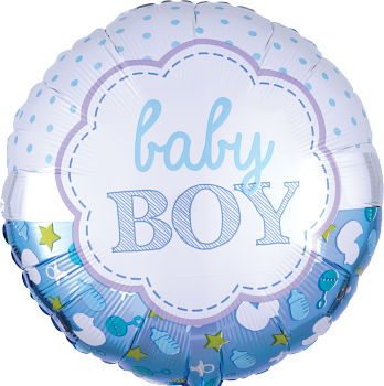 Thumbnail: Baby Boy Round - Assorted