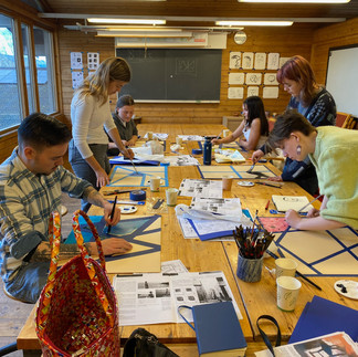 Kreativt arbeid med fine