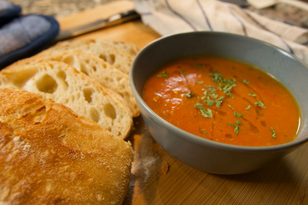 Ottolenghi Tomato & Sourdough Soup Ottolenghi Recipe Vegan Tomato