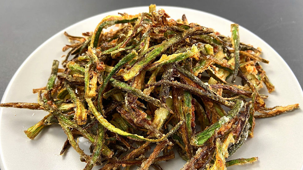Crispy Fried Okra  Appetiser Recipe | Kurkuri Bhindi | Crispy Bhindi Appetiser Restaurant-Style