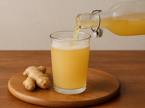 Probiotic Ginger Beer - A Refreshing, Fermented Elixir