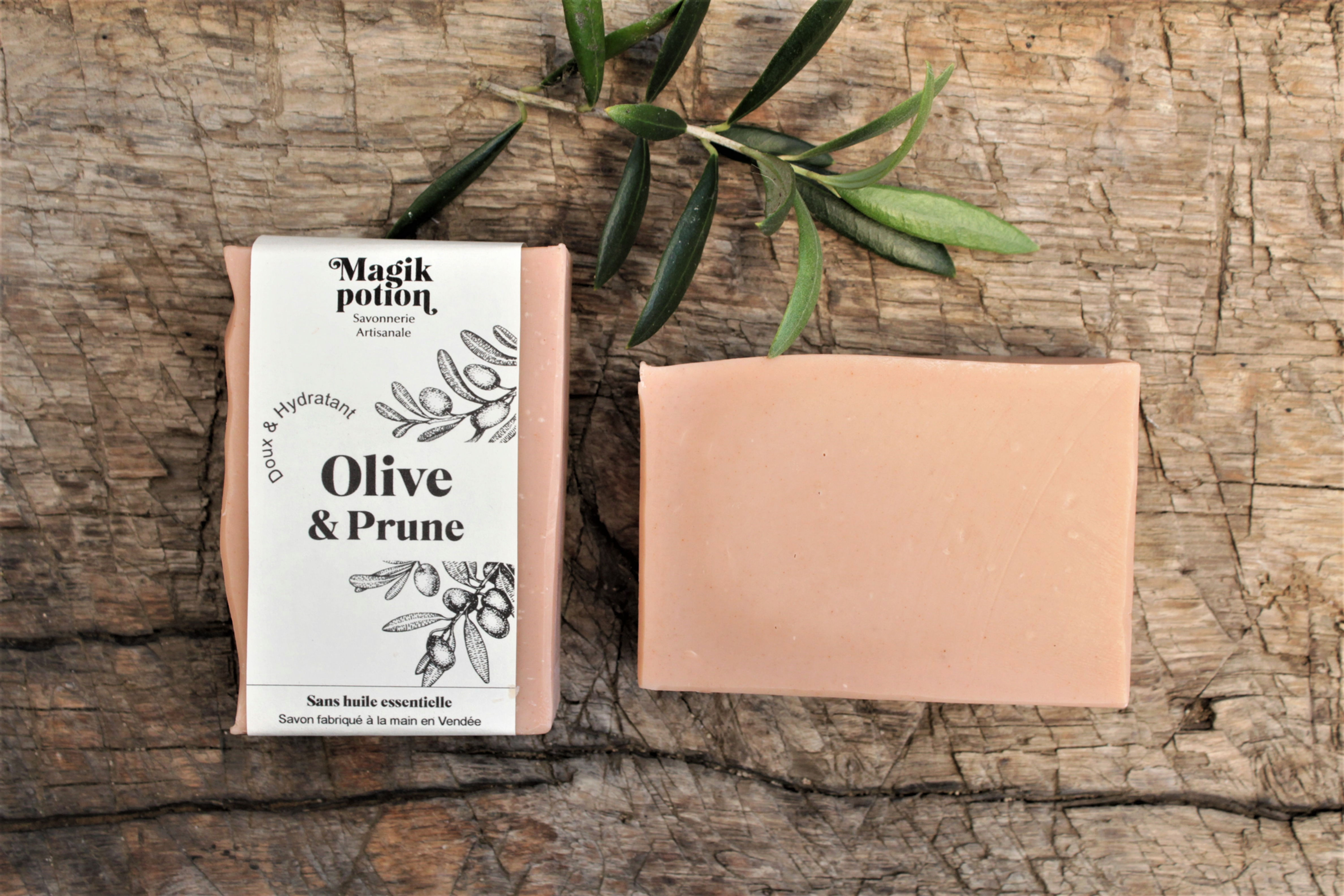 Savon Olive et Prune