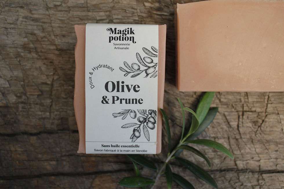 Miniature : Savon Olive et Prune