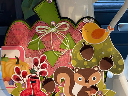 A quick Canvas Workspace video on how I made the pumpkin shape for this project