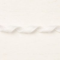 Whisper White 5/8" (1.6 Cm) Flax Ribbon