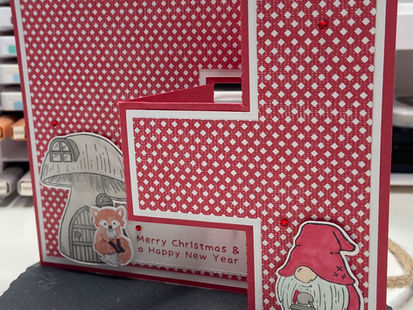 6" x 6" Tri Fold Card