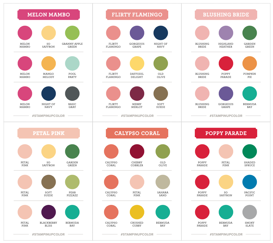 Stampin Up Colour Coach