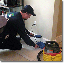 pic of cleaning after install