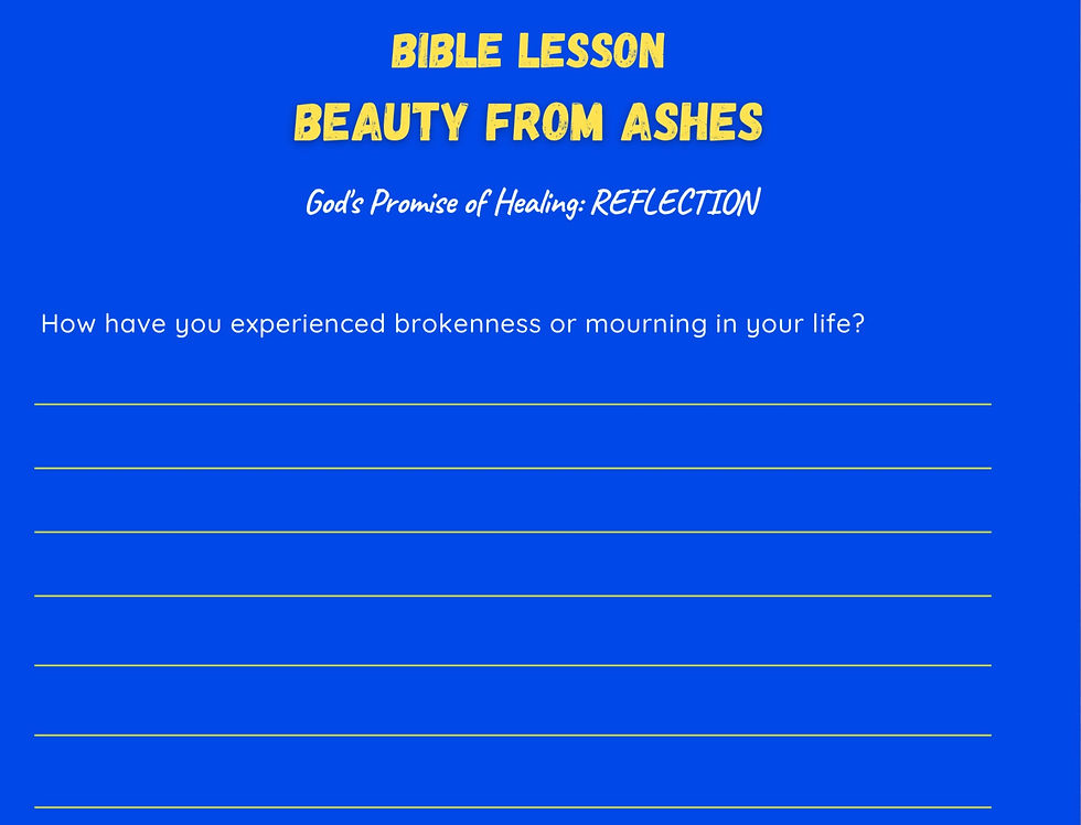 Thumbnail: Beauty From Ashes Bible Study-18 Page