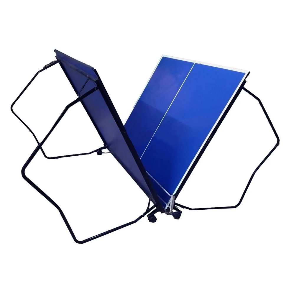 Miniatura: Mesa de Ping Pong Plegable y Trasladable con Soporte y Red