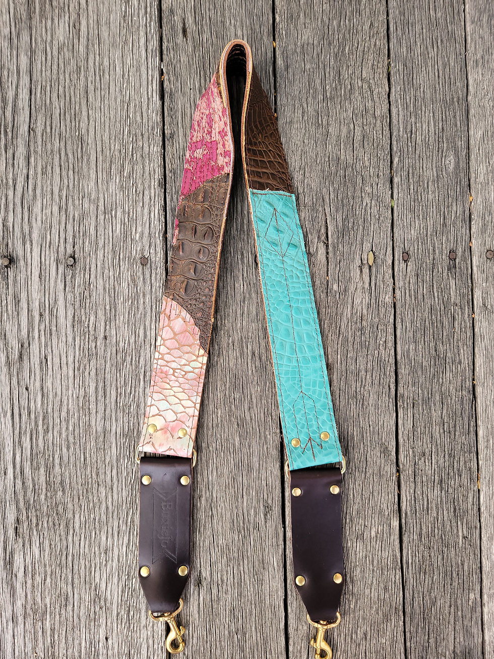 Thumbnail: Mosaic Signature crossbody straps
