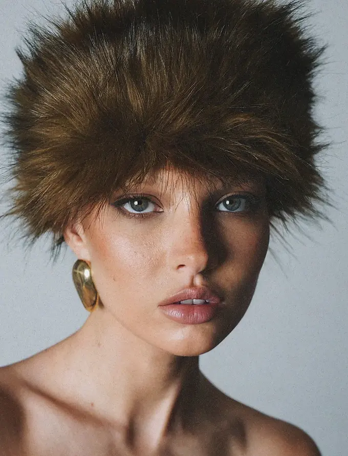 HEAD faux fur