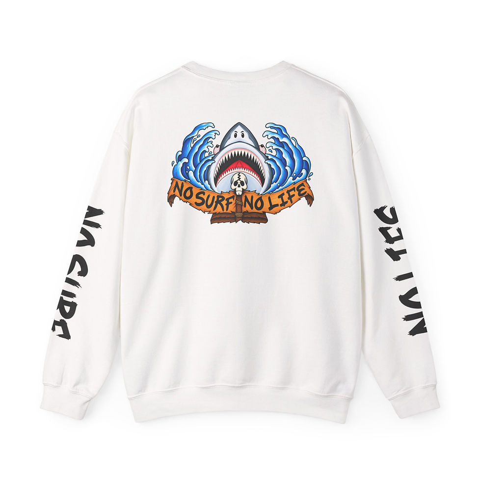 Thumbnail: No Surf No Life Graphic Sweatshirt | The Swell Crewneck