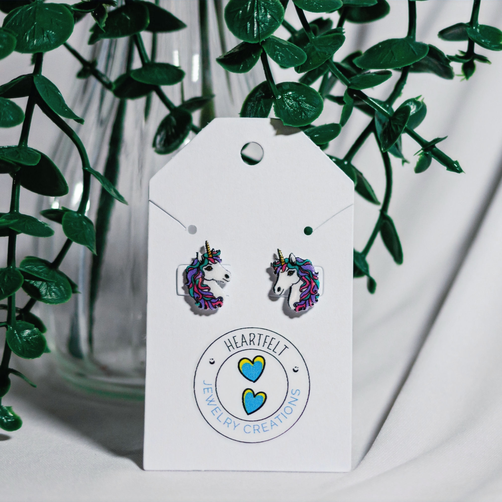 Unicorn Stud Earrings