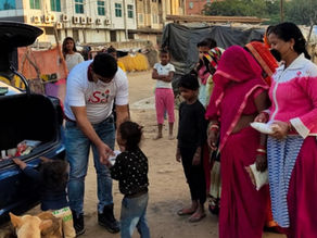 FOOD DONATION ON DEATH ANNIVERSARY OF OUR LOVED ONE'S