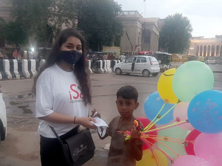 A day in the fight against Covid-19: How young volunteers are keeping citizens of Gwalior safe.