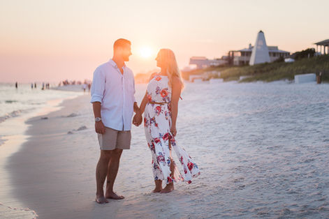 Troy + Desiree : Seaside Engagement
