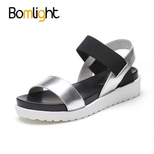 Bomlight 2018 New Gladiator Women shoes Roman sandals shoes Women sandals peep
