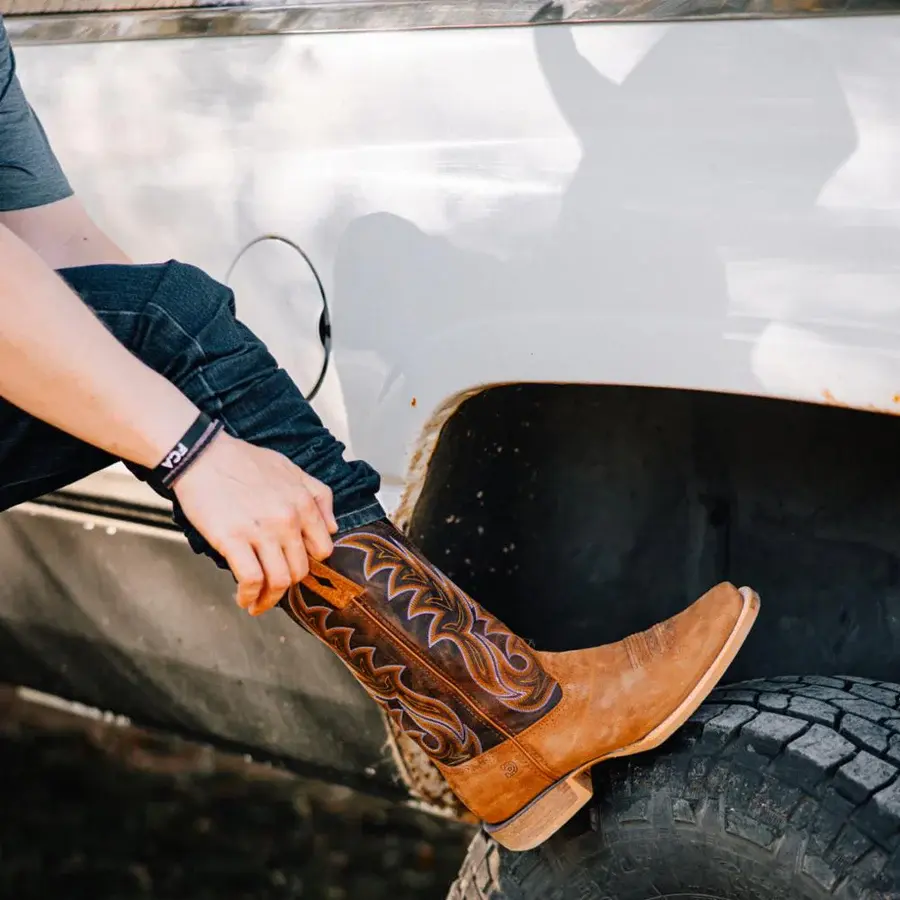 Miniature : BOTTES WESTERN POUR HOMMES DURANGO REBEL PRO 12 PO EN CUIR DE SYNTHÈSE / MARRON