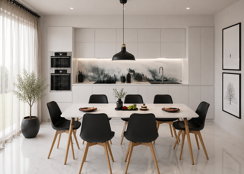 Modernes skandinavisches Küchen-Dining-Interieur.png