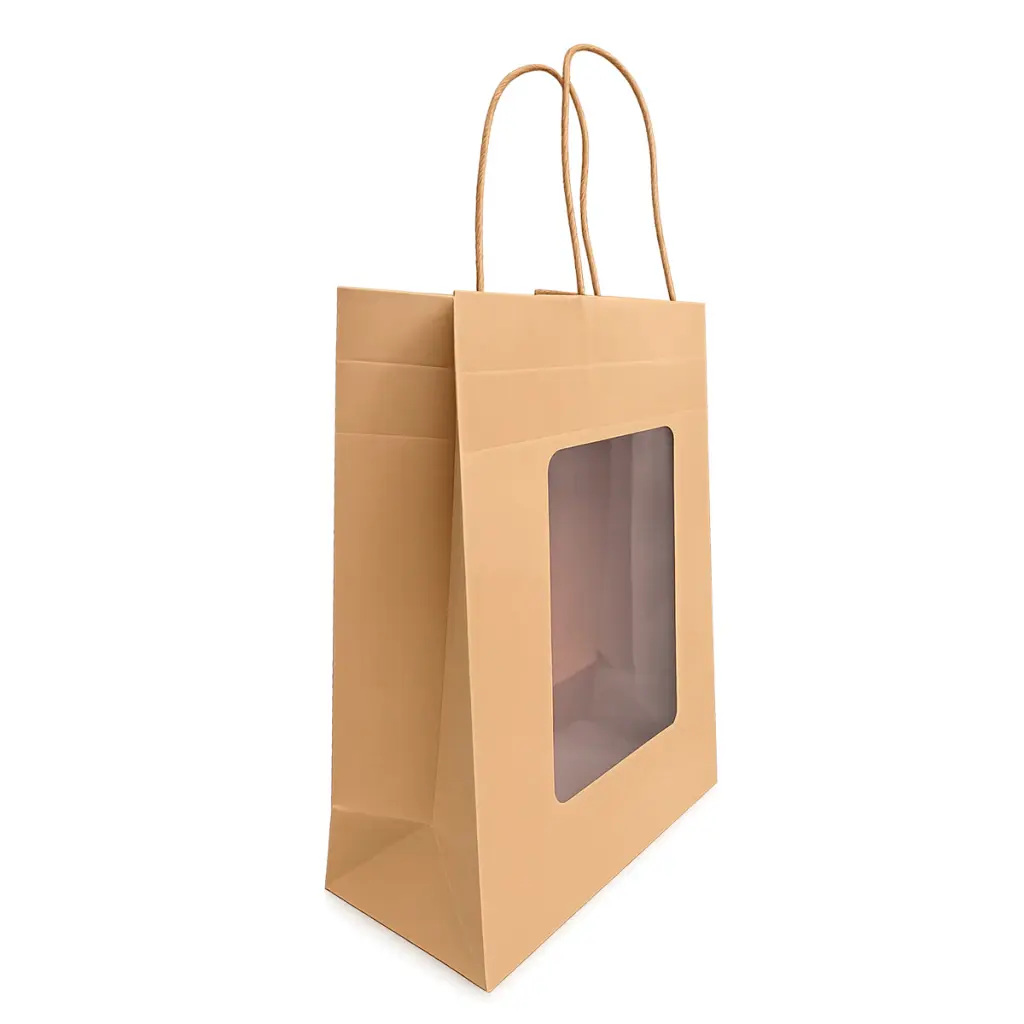 SACOLA FR VISOR BEGE 26X21X9 PAC 10 - 220327