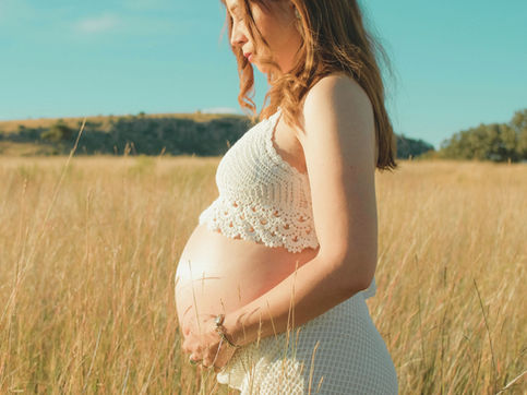 Expectant parents preparing for childbirth and welcoming a new baby
