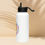 Thumbnail: Stainless steel water bottle with a straw lid